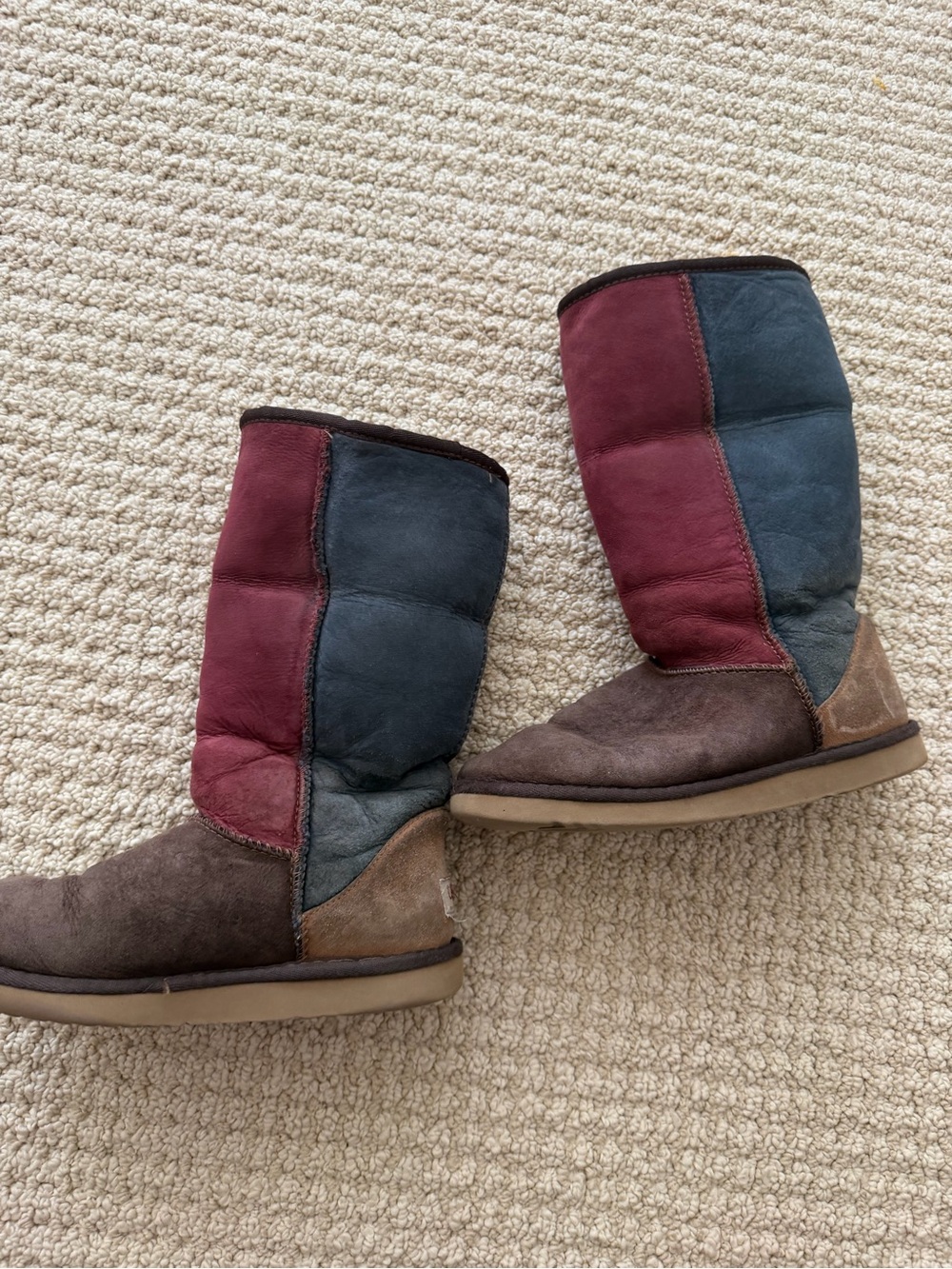 UGG Women's  UGG Australia Classic Tall "Patchwork" / "Colorblock" Boots